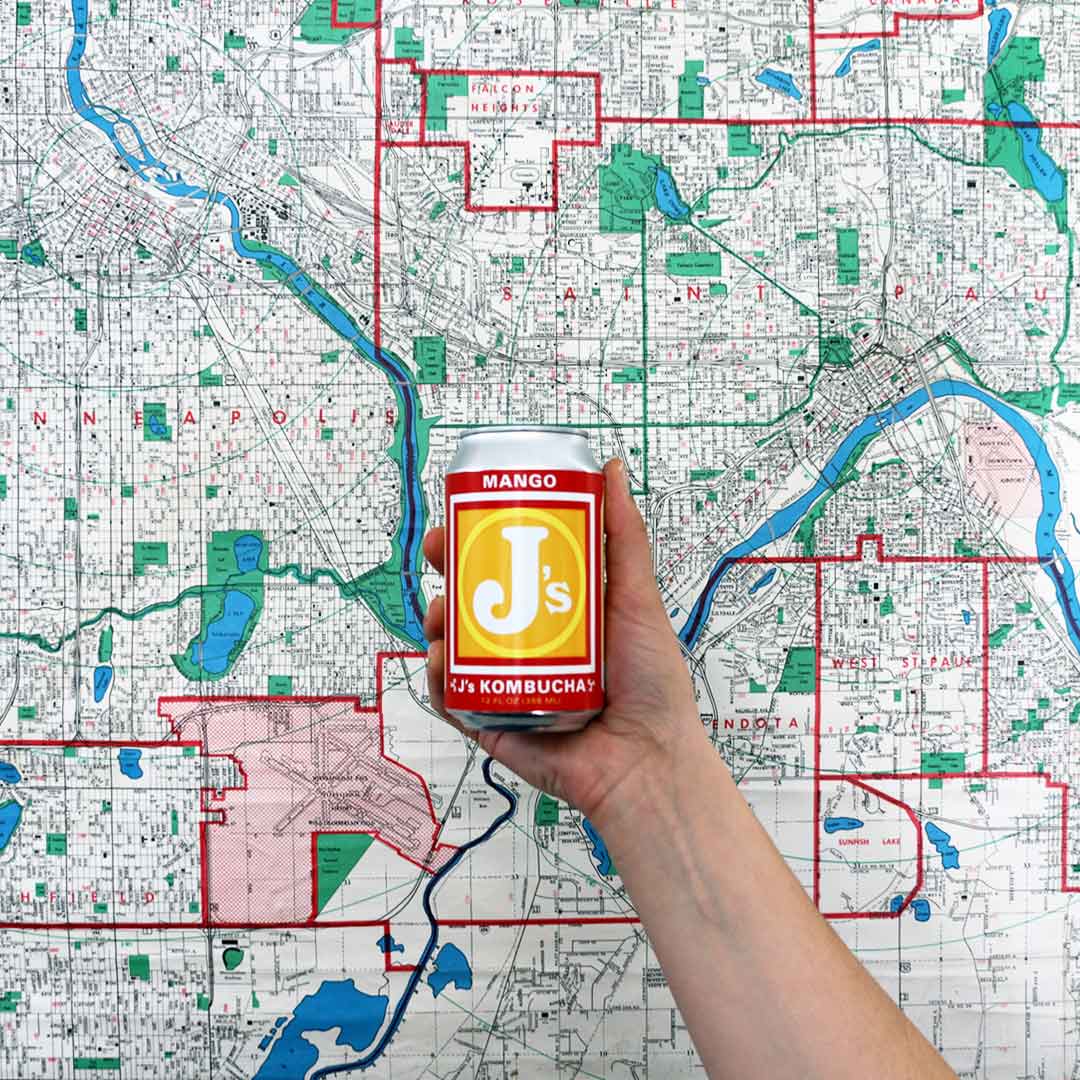 J's Kombucha Map